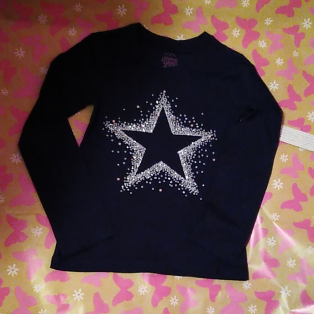 Girls long sleeve STAR tee